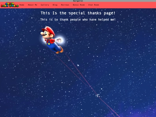 bonus/thanks screenshot