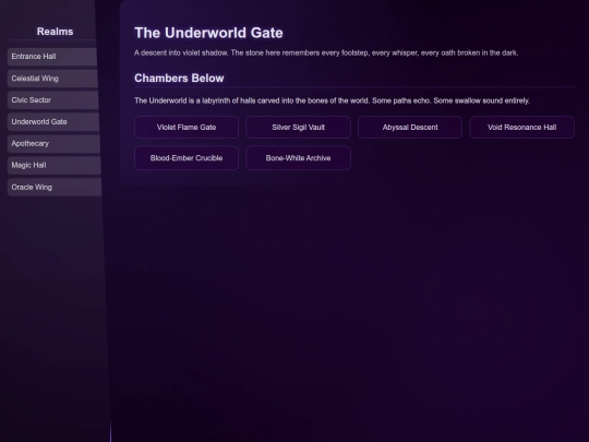 Atheria/0underworld screenshot