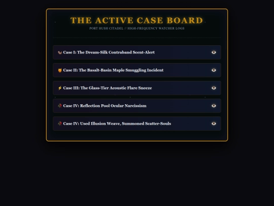 Atheria/port-hush-cases screenshot