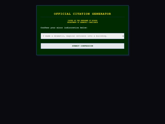 Gendarmelaws screenshot