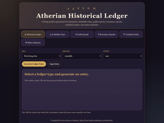 More notion widgets/Historygenerator screenshot