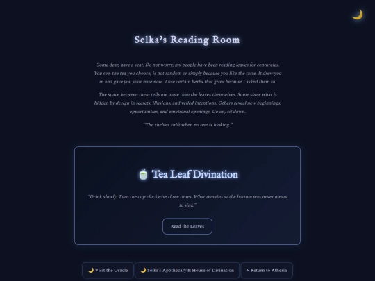 More notion widgets/Selkas-tea-reading screenshot