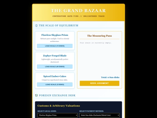 More-widgets/bazaar-solari screenshot