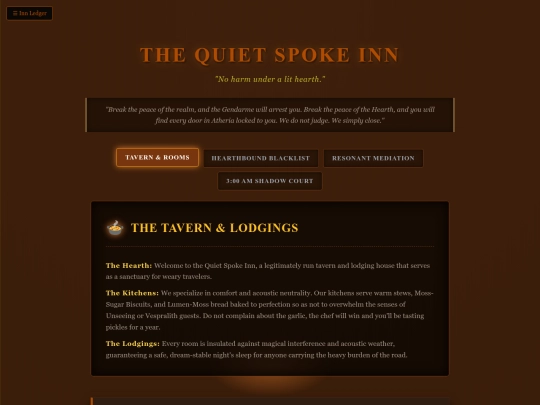 More-widgets/quiet-spoke-inn screenshot