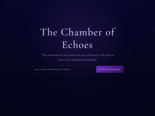 Notebooks/chamber-of-echoes screenshot