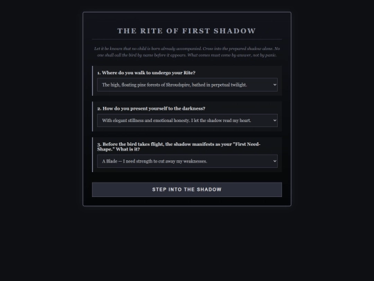 ShadowBird screenshot