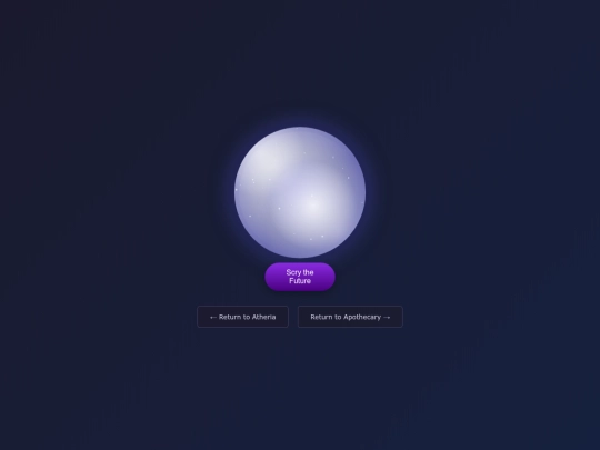 Web-Pages/crystalball screenshot