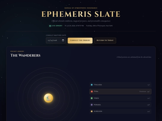 Web-Pages/resonanceobserv-forecast screenshot