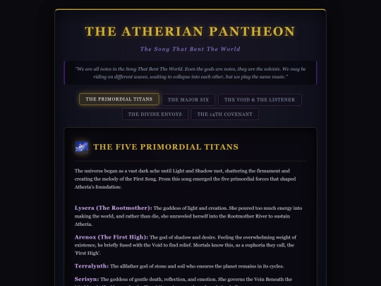 pantheons screenshot