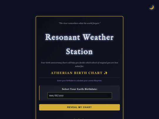 resonant-chart screenshot