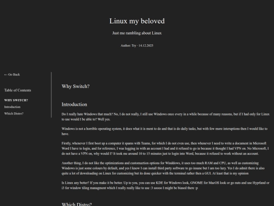 blogs/linuxmybeloved screenshot