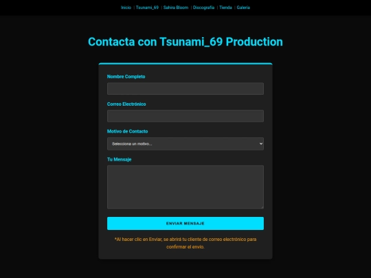 Contacto screenshot