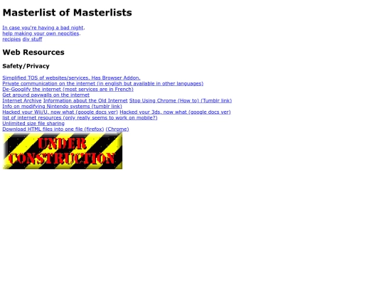 masterlist screenshot