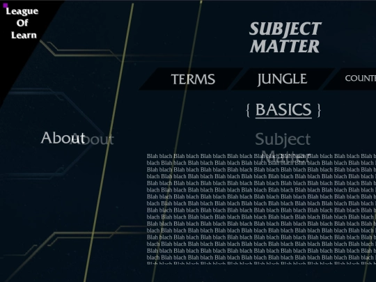 League Of Learn/Basics screenshot