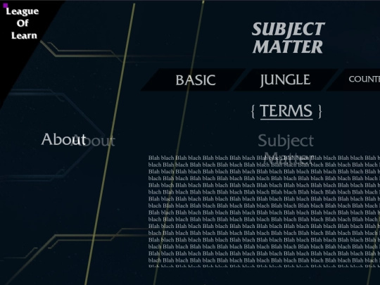 League Of Learn/Terms screenshot