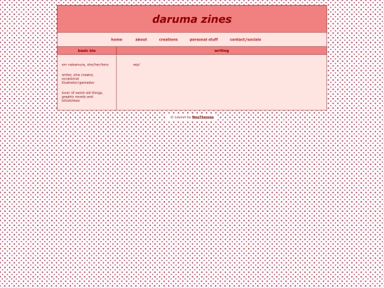 writing screenshot