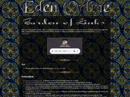 links screenshot