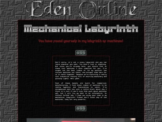 mech-labyrinth screenshot