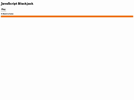 Java-Blackjack screenshot