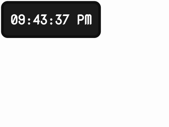 Java-Clock screenshot