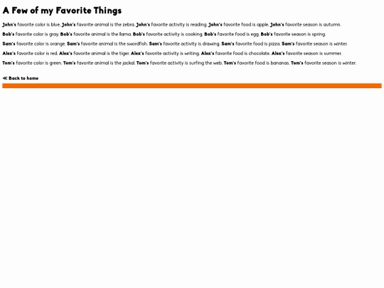 Java-Favorites screenshot