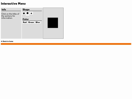 Java-Menu screenshot