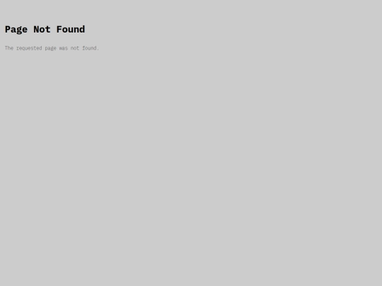 not_found screenshot