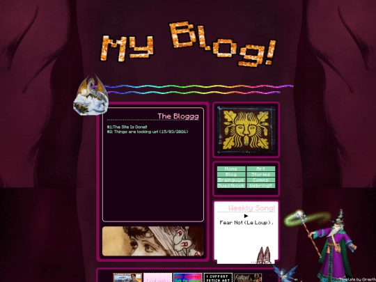 blog screenshot