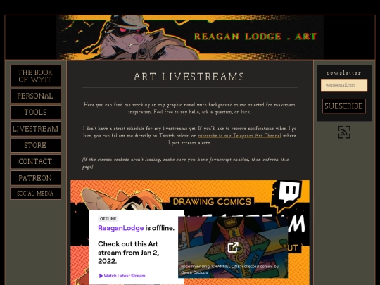 live screenshot