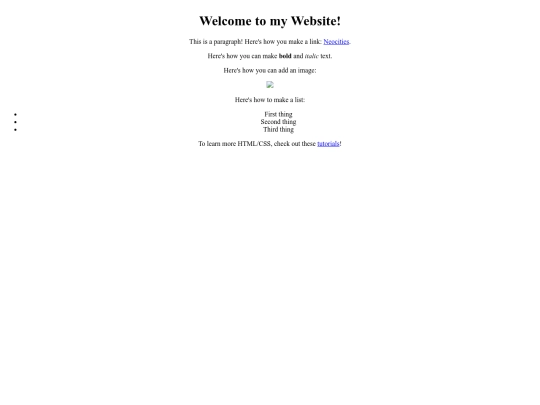 example screenshot