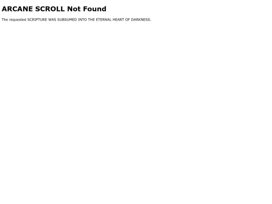 not_found screenshot