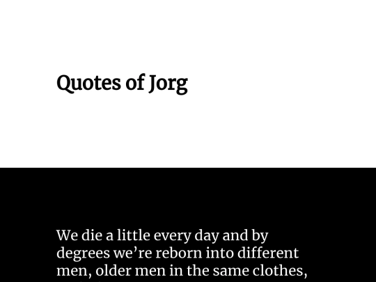 jorg screenshot