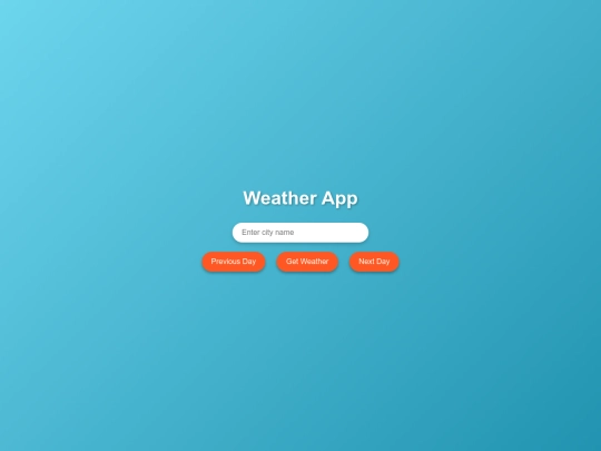 WEATHER screenshot