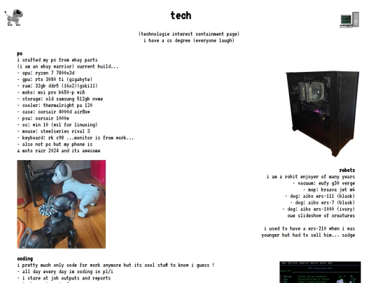 tech screenshot