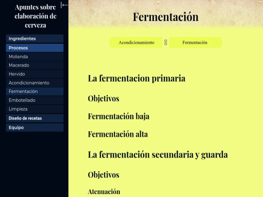 fermentacion screenshot