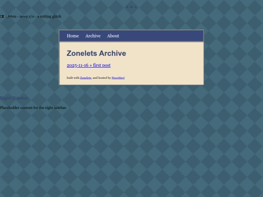 archive screenshot