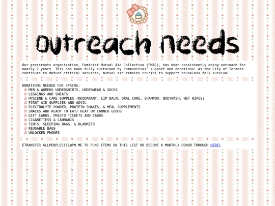 outreachneeds screenshot