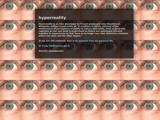 project-exp/hyperreality screenshot
