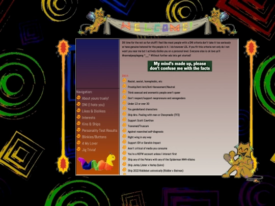 about me/yourstruely screenshot