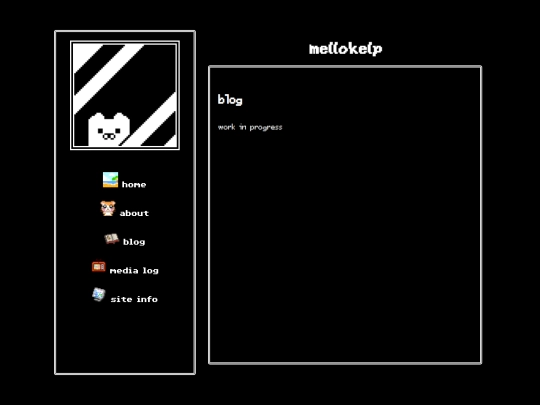 blog screenshot