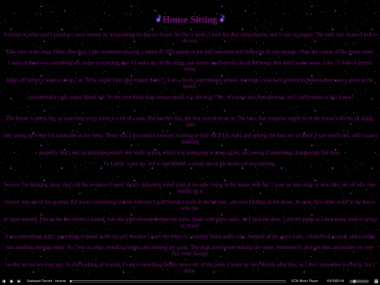 dreamhousesitter screenshot