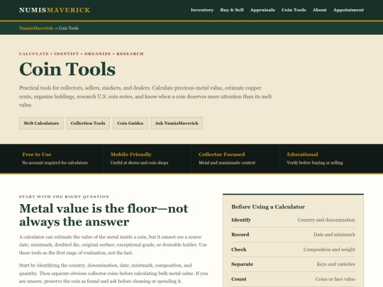coin-tools screenshot