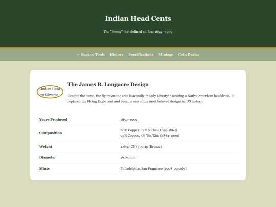 indian-head-penny screenshot
