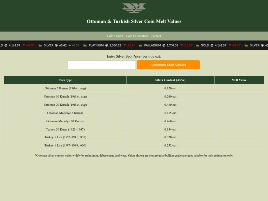ottoman-turkish-silver-coin-melt-value screenshot
