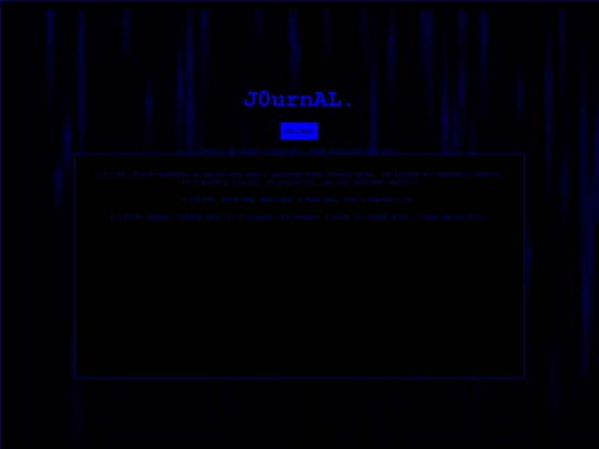 journal screenshot
