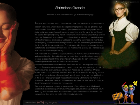 archive/ariana-old-layout screenshot