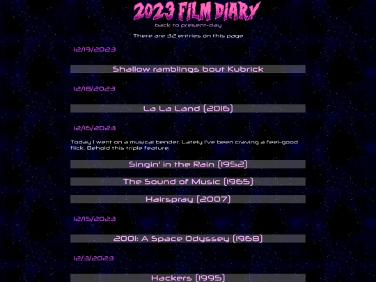archive/filmdiaryarchive screenshot