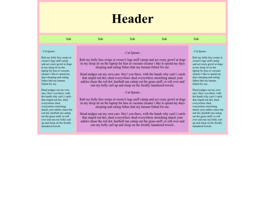 test-pages/layout-practice screenshot