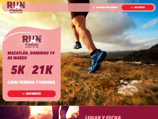 running screenshot