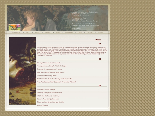 poetry screenshot